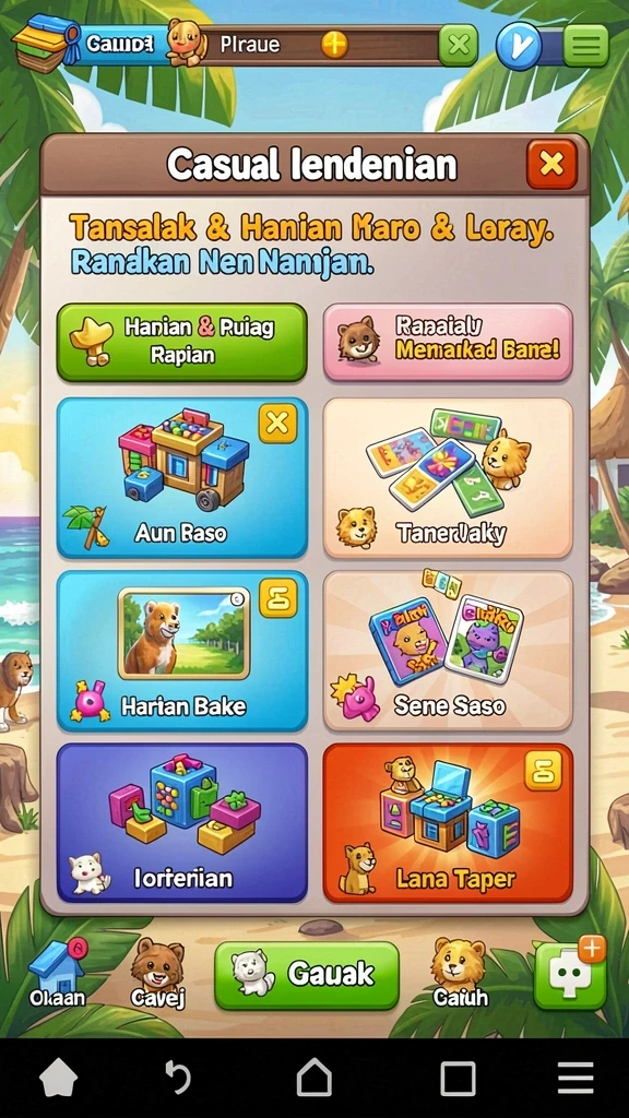 cendana777 - Tampilan awal aplikasi CENDANA777 yang menarik.
