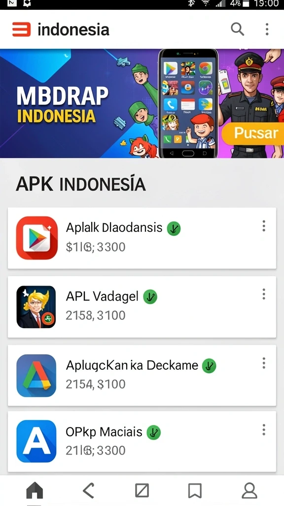 dewanusa - Tampilan awal yang penuh warna dan menarik.