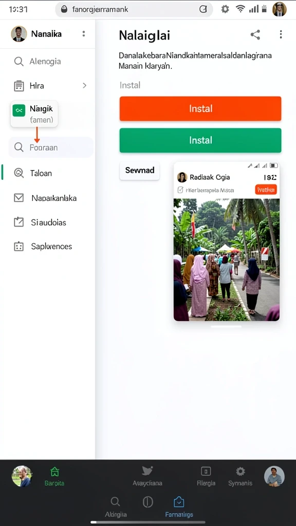 ina777 - Tampilan antarmuka yang menarik dan mudah dinavigasi.