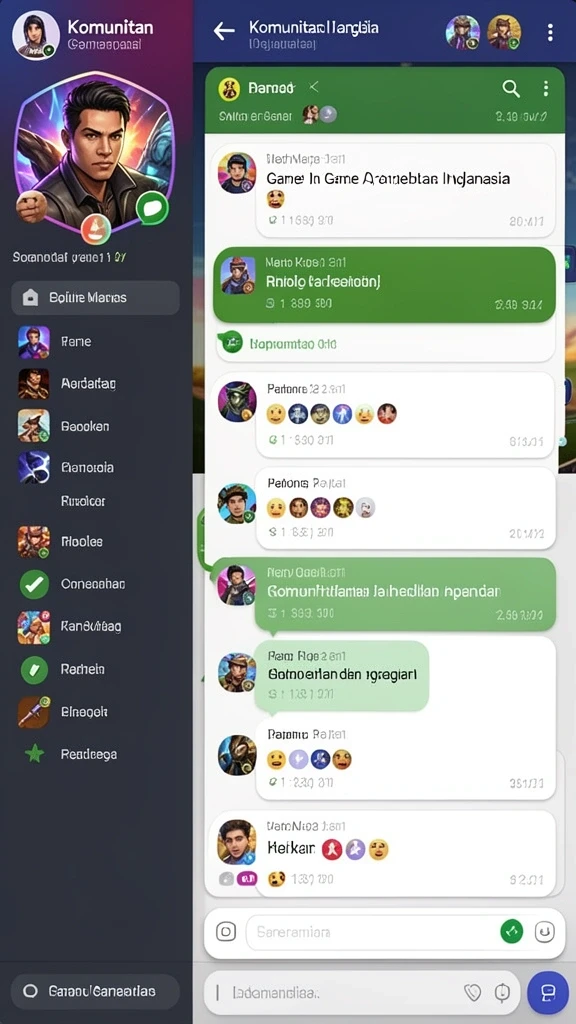 juta7 - Tampilan awal permainan yang menarik dan intuitif.