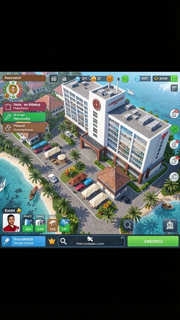 rp6677 - Tangkapan layar menunjukkan leaderboard dan pencapaian pemain.