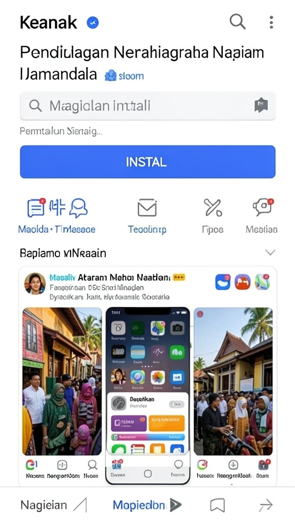 tentoto - Screenshot menampilkan peta luas dari level yang ada.
