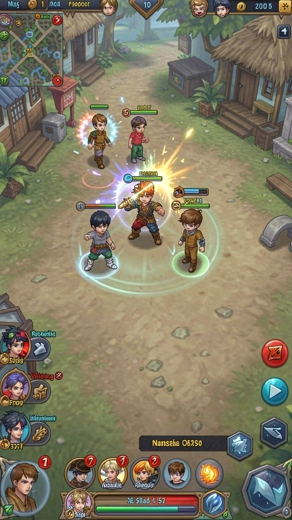 win33 - Tangkapan layar menampilkan mode multiplayer yang seru.