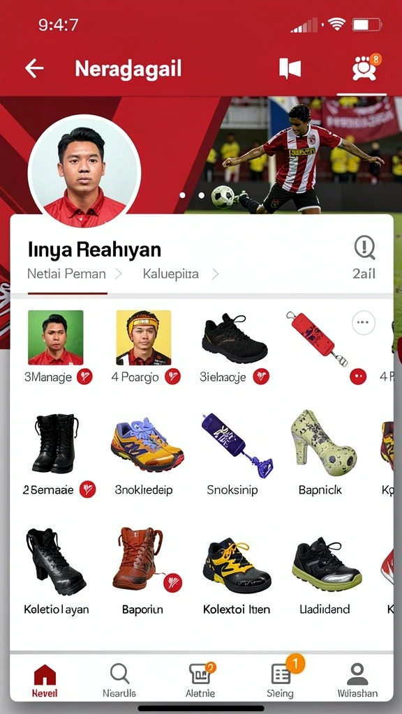 yumetoto - Tampilan antarmuka YUMETOTO yang menarik dan user-friendly.